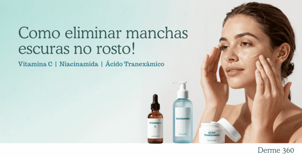 manchas escuras no rosto